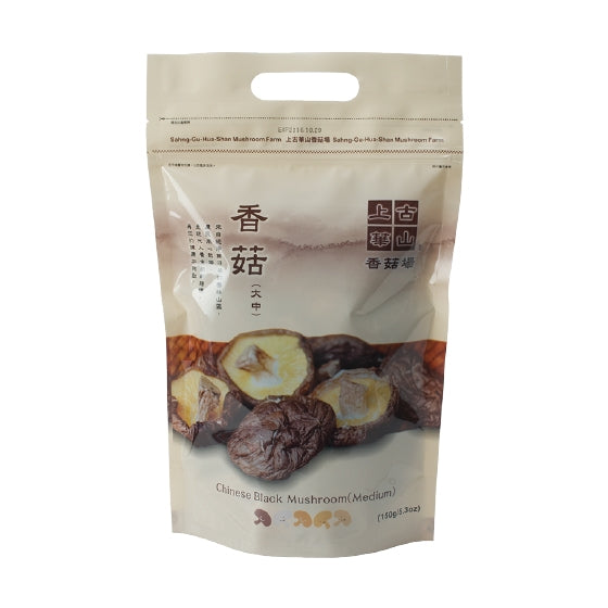 #4035 Dried Black Mushroom   香菇150公克[大中]